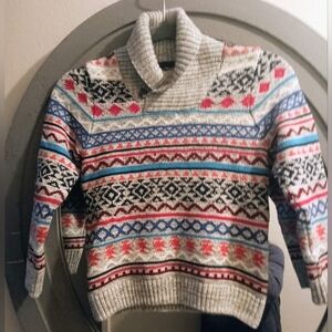 Label Of Graded Goods L.OG.G By H&M Boys Wool Blend Sweater Size 6-8 NWOT